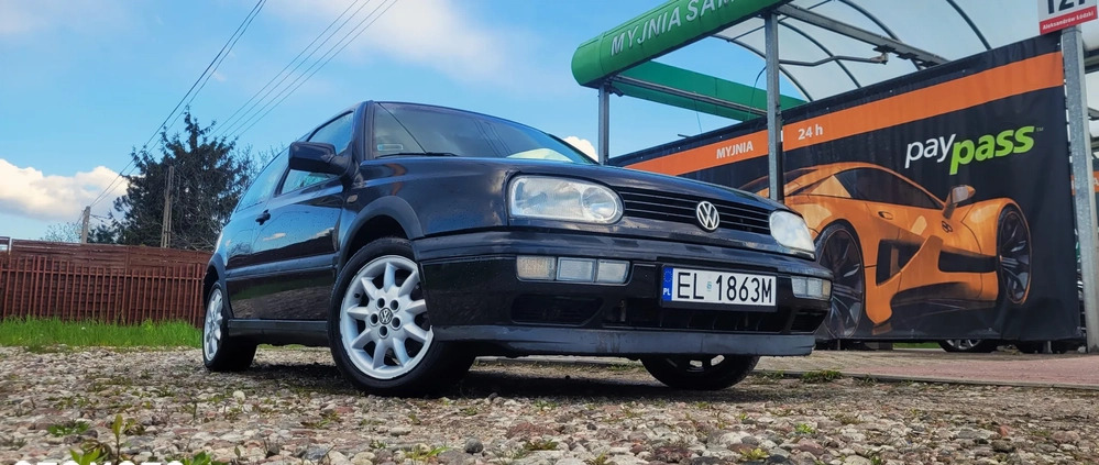 Volkswagen Golf cena 5999 przebieg: 249000, rok produkcji 1995 z Łódź małe 172